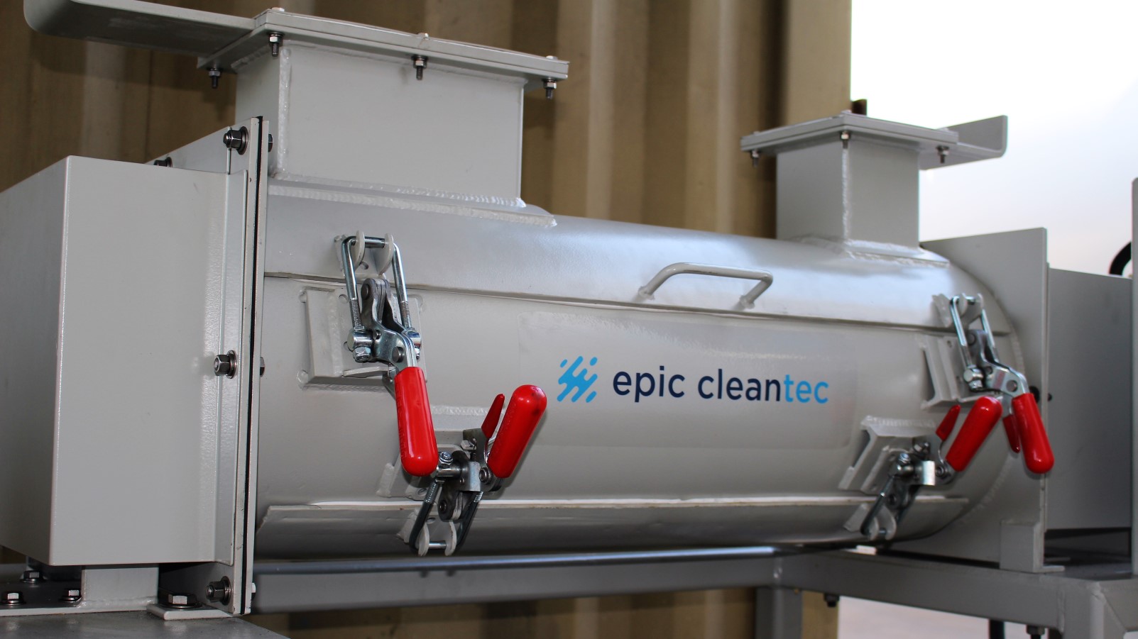 Epic CleanTec’s prototype system. Photo: courtesy