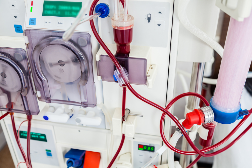 Dialysis unit. Photo via Shutterstock