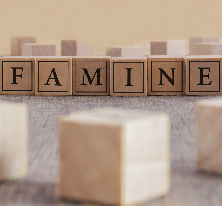 Famine image via Shutterstock.com