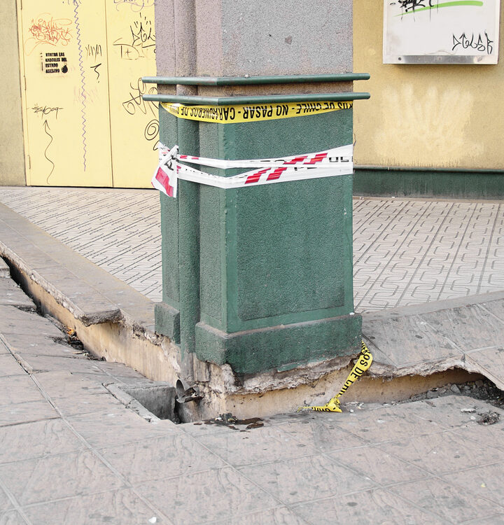 Effects of the 2010 earthquake in Chile. Photo by Shutterstock.com