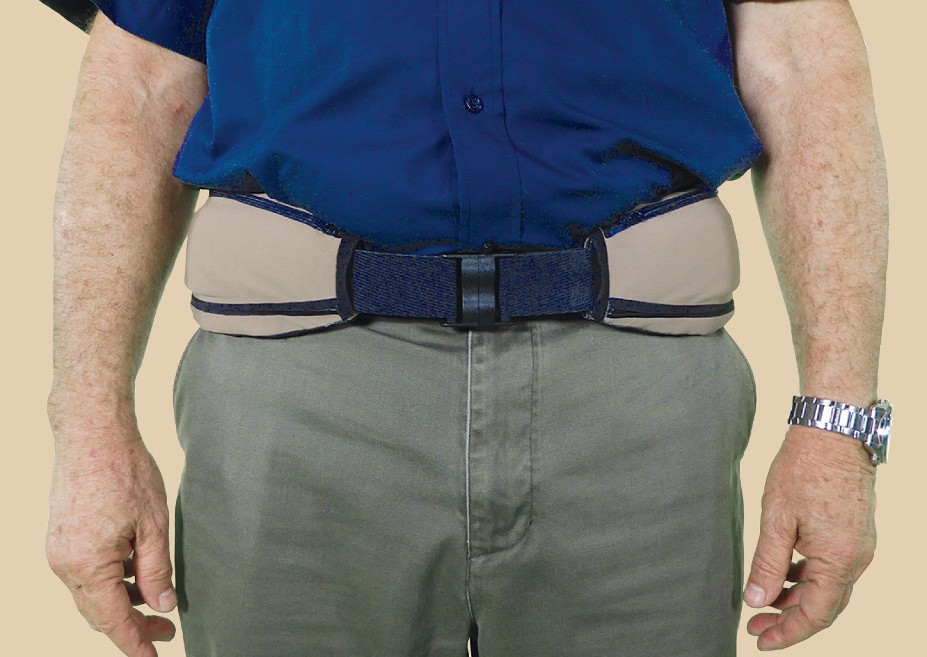 Hip-Hope fits around the waist like a belt or fanny pack. Photo: courtesy