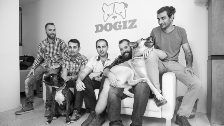 The Dogiz team in Tel Aviv. Photo: courtesy