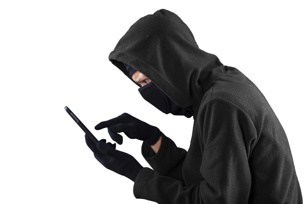 Identify a smartphone thief in 14 seconds. Photo via Shutterstock.com