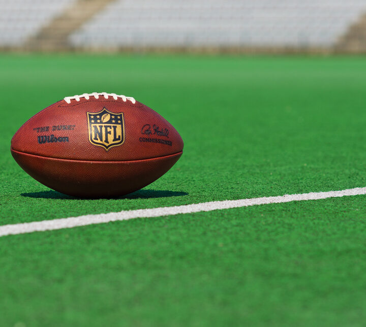 NFL Football. Photo via Shutterstock.com