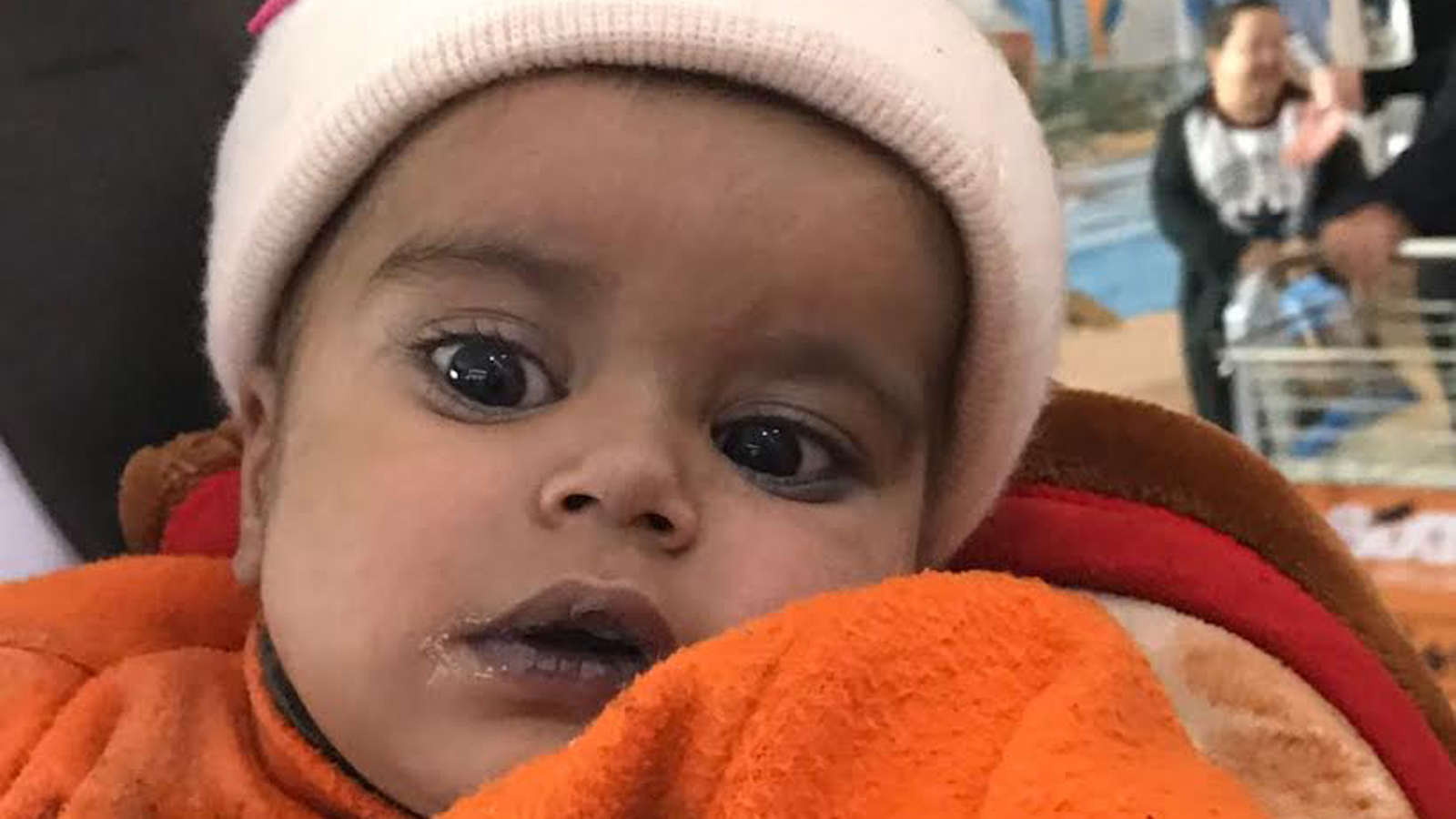 Afghan toddler Yakub received life-saving heart surgery in Israel. Photo via SACH