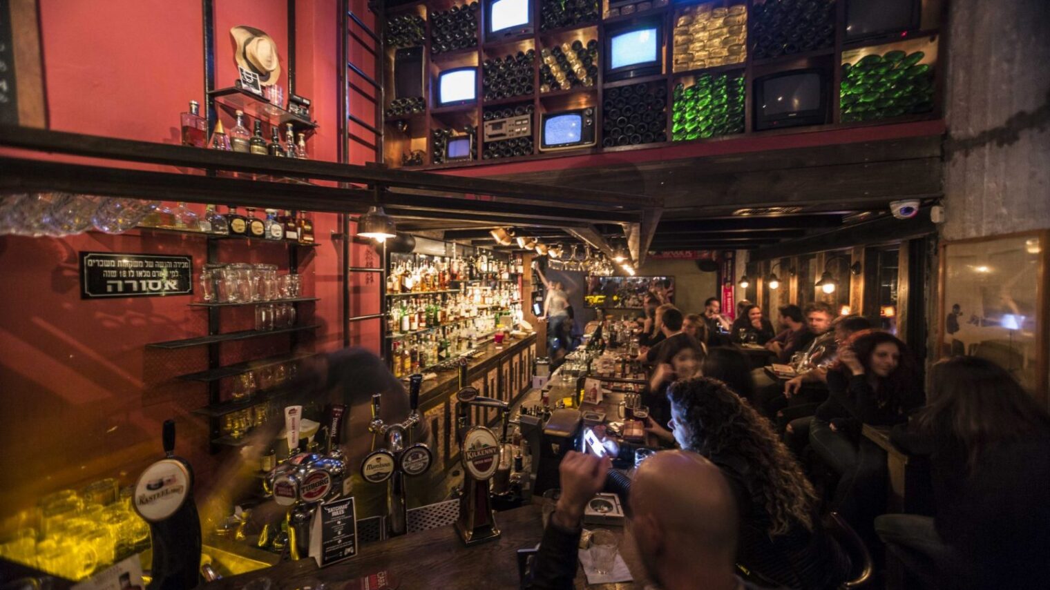 And the night life is hopping. A bar in Florentin. Photo courtesy of Tel Aviv municipality