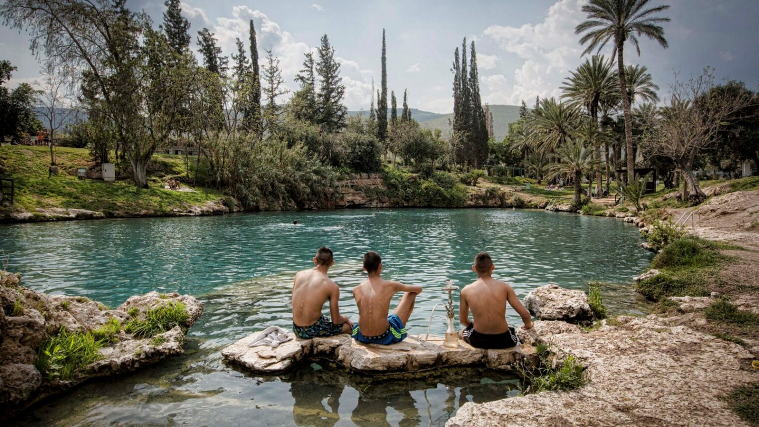 Because there are cool rivers to swim in on hot days. A view of the Yardenit River in northern Israel. Photo by Yaakov Lederman/FLASH90