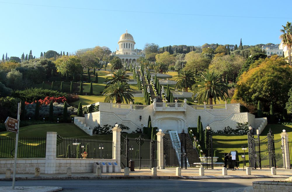 And you can find other faiths here, too. The Bahá’í Gardens in Haifa. Photo by Shutterstock.com