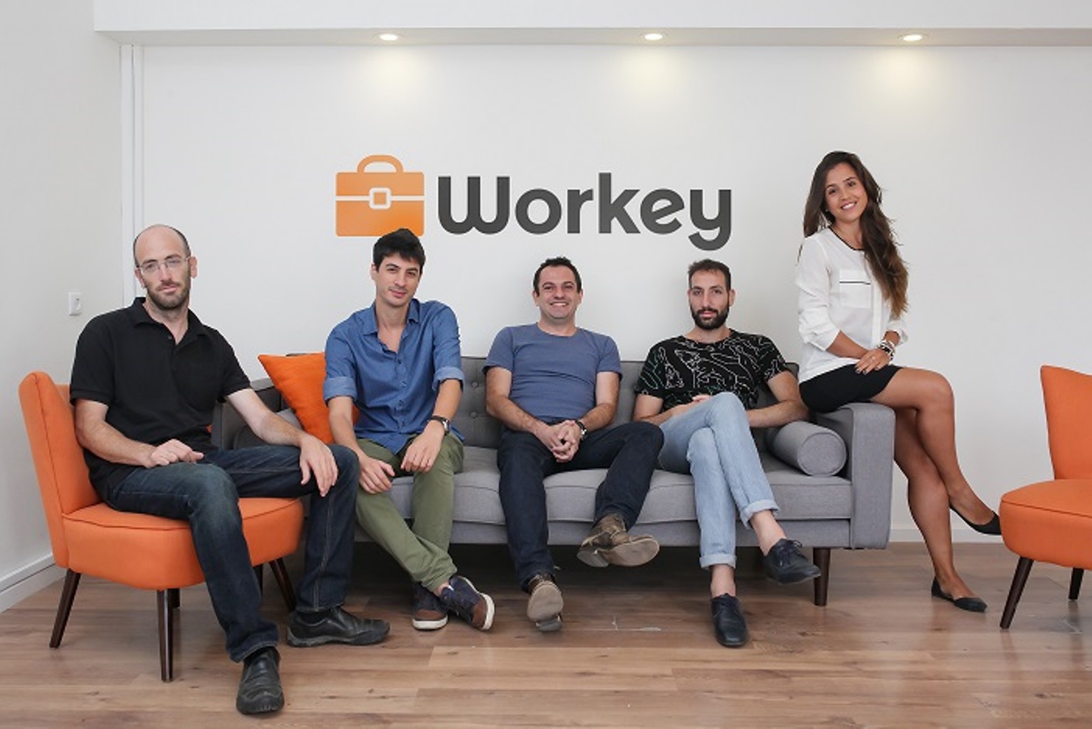 The Workey team. Photo by Omri Aharonov