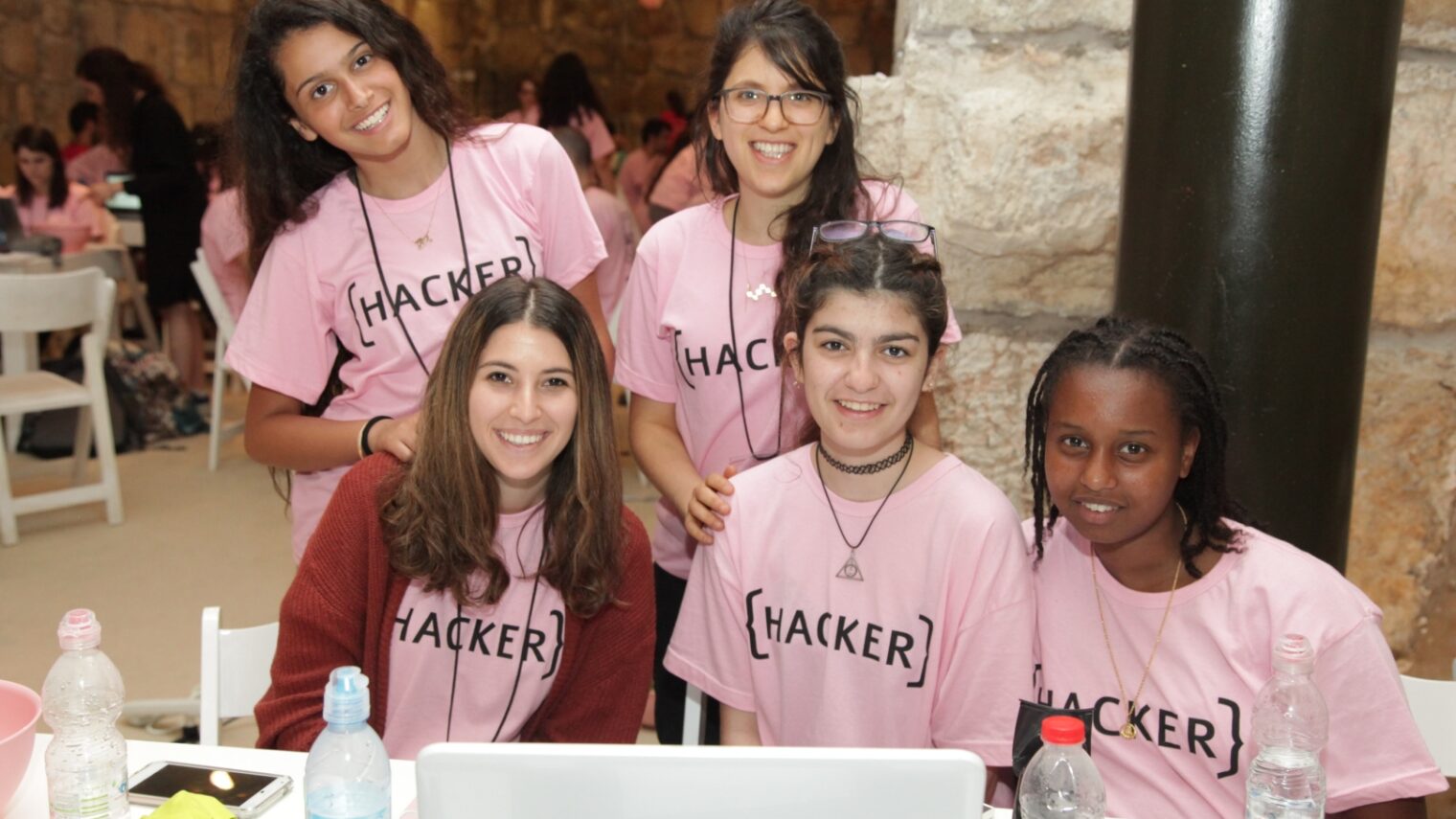 QueenB hackathon at Tower of David Museum, June 14, 2017. Photo: courtesy