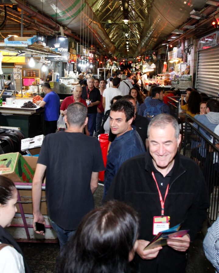 Food-tech meets market vendors at ShukTech Nights JLM. Photo: courtesy