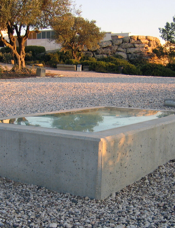 Equinox, a sculpture by Micha Ullman, at the Israel Museum in Jerusalem. Photo courtesy Wikipedia