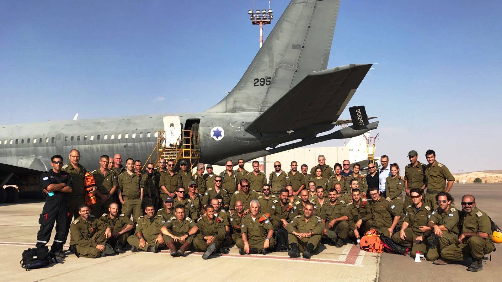 The IDF sent a delegation to Mexico to help after a series of September earthquakes. Photo courtesy of IDF Spokesperson