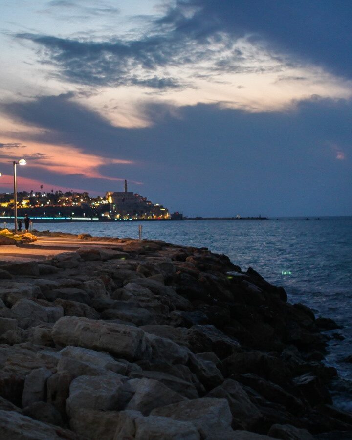 View of the Mediterranean from the Tel Aviv-Yafo promenade. Photo by Esther Rubyan/FLASH90