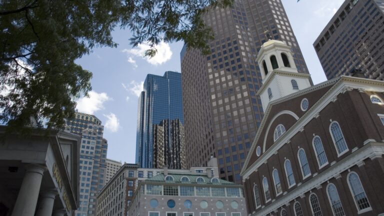 Downtown Boston image via Shutterstock.com