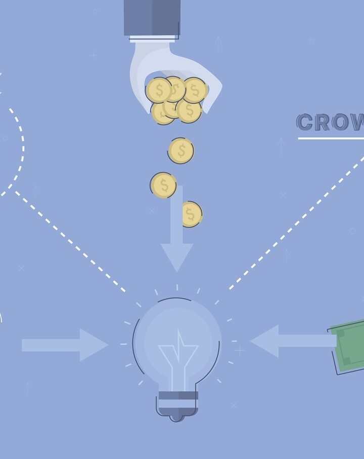 Crowdfunding illustration by Denis Gorelkin/Shutterstock.com