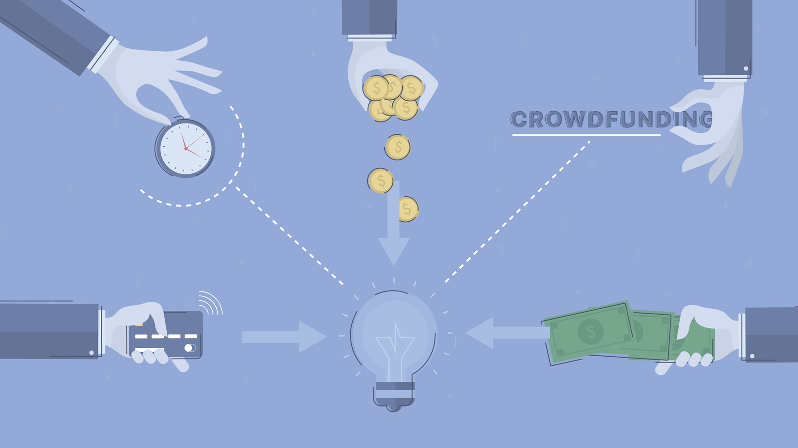 Crowdfunding illustration by Denis Gorelkin/Shutterstock.com