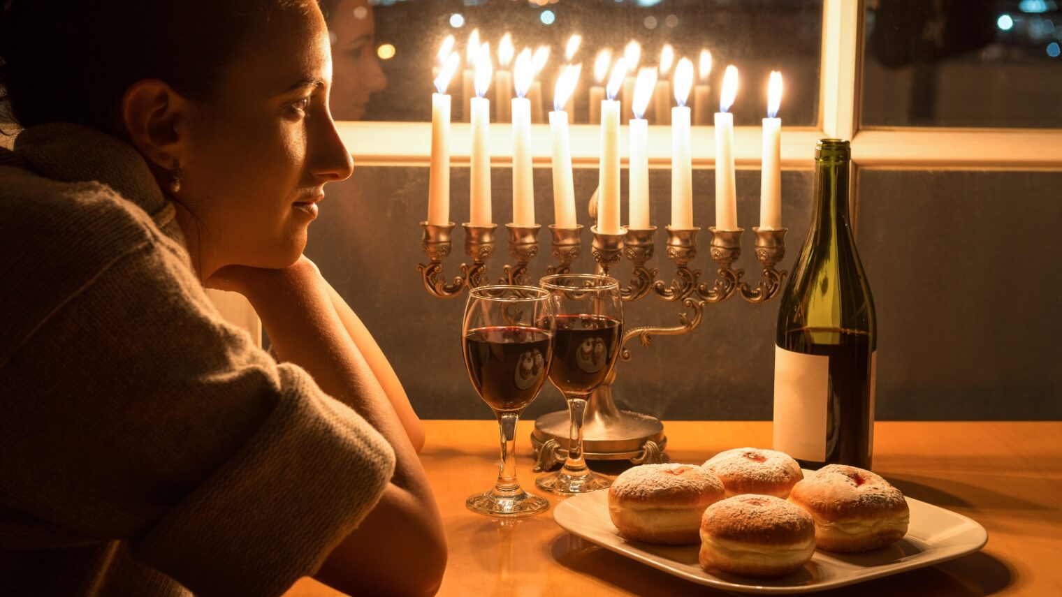 Which wine goes best with Hanukkah donuts? Photo by Nina Mikryukova/Shutterstock.com