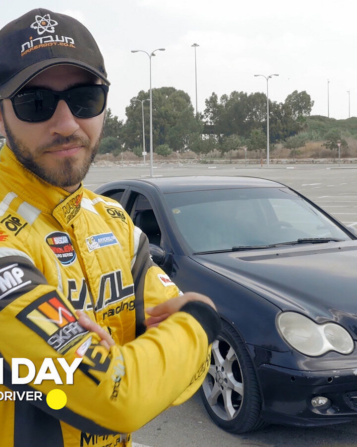 Israeli NASCAR driver Alon Day is ready to take things to the limit. Photo still from film