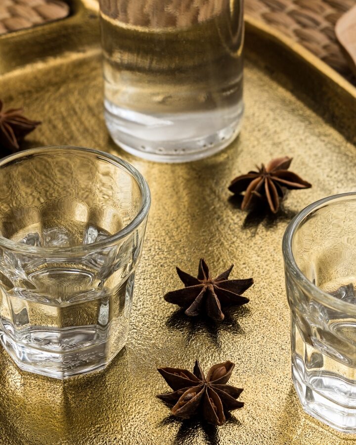 Arak, an anise-flavored spirit of the Levant, is popular in Israel. Image via Shutterstock.com