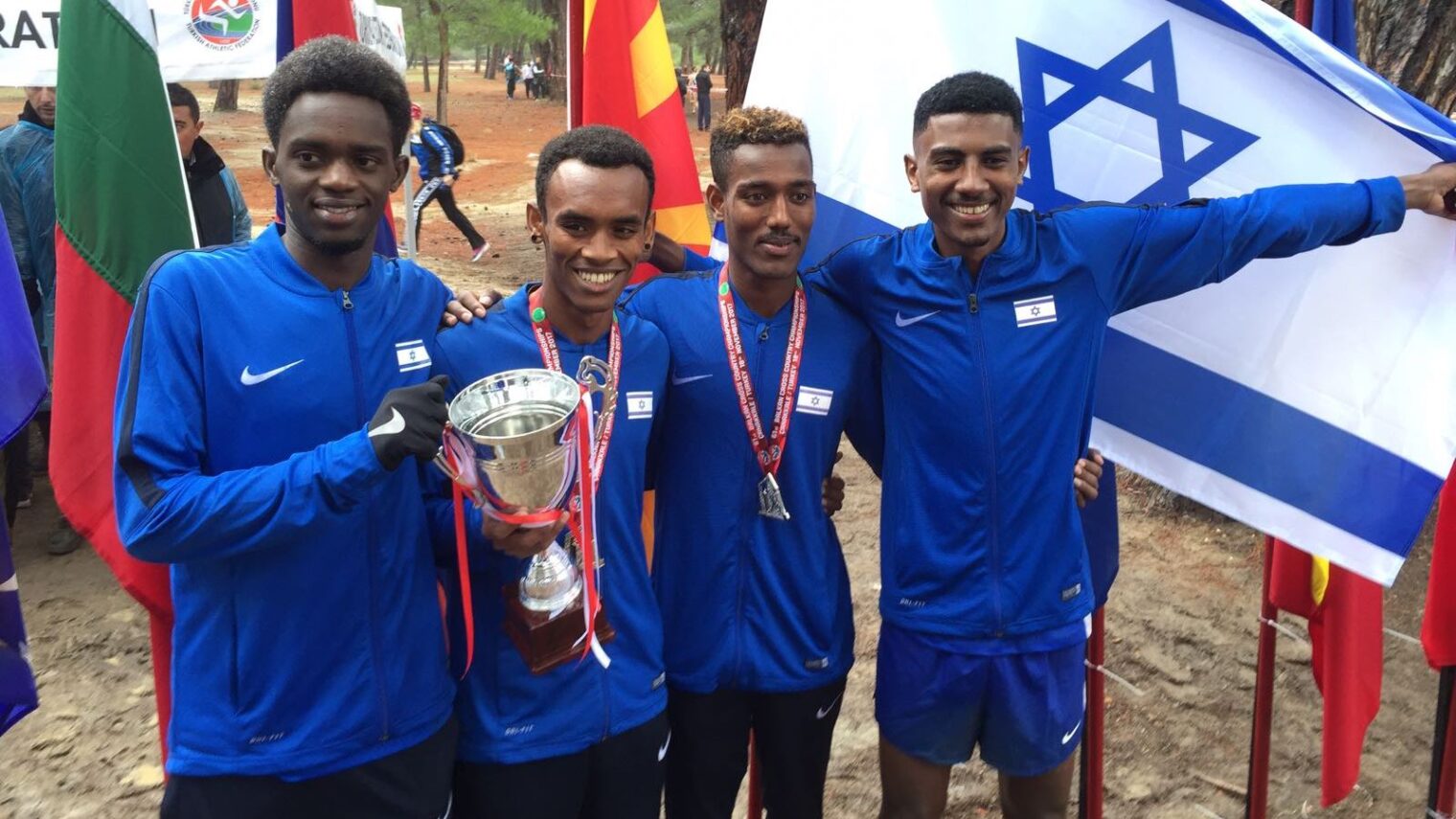 In 2016, Alley Runners U23 team won second place at the Balkan Cross Country. Photo: courtesy