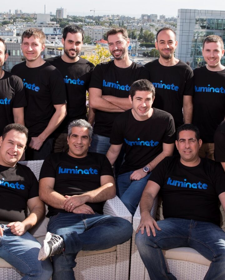 The Luminate Security team in Tel Aviv. Luminate raised $14 million in March 2018. Photo: courtesy