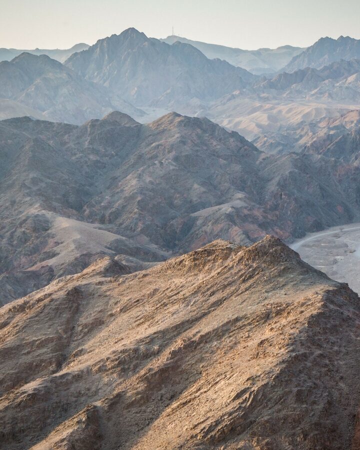 View of the Eilat Mountains in southern Israel. Photo by Maor Kinsbursky/FLASH90