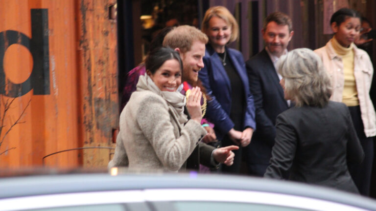 Prince Harry and Meghan Markle in the UK. Photo by Shutterstock