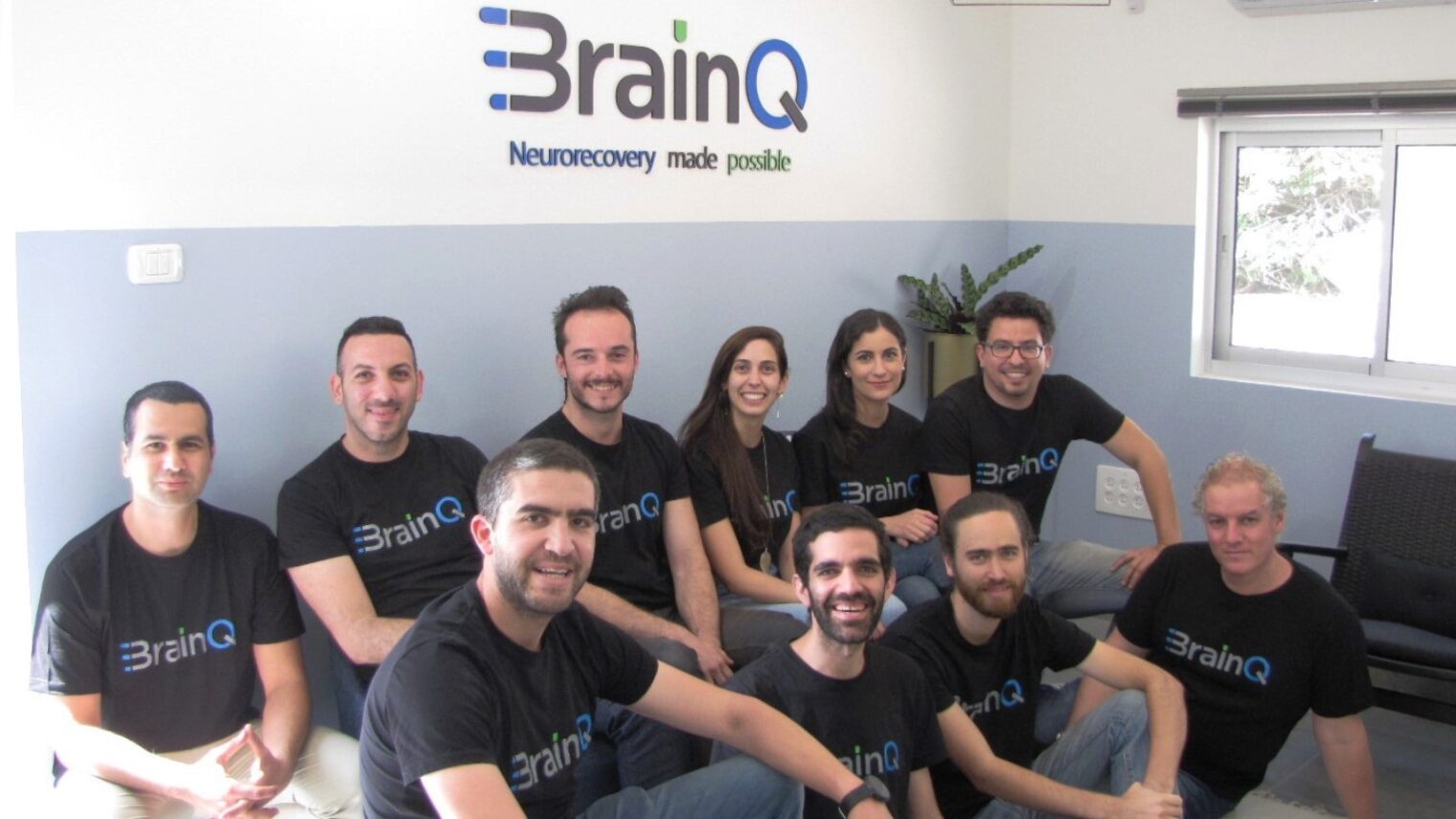 The BrainQ team in Jerusalem. Photo: courtesy