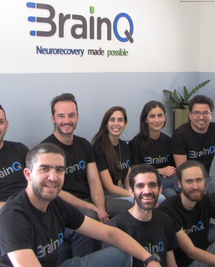 The BrainQ team in Jerusalem. Photo: courtesy