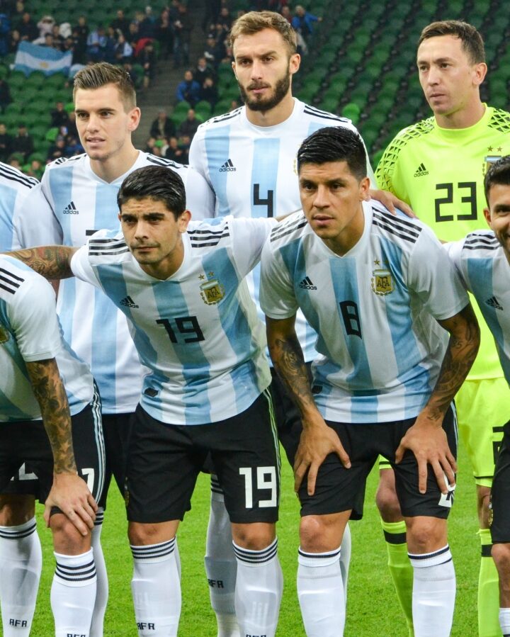 The Argentina National Football Team, captained by Lionel Messi. Photo by Vlad1988/Shutterstock.com