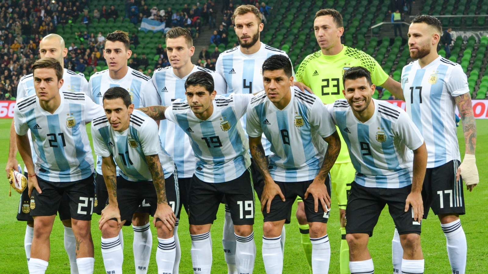 The Argentina National Football Team, captained by Lionel Messi. Photo by Vlad1988/Shutterstock.com