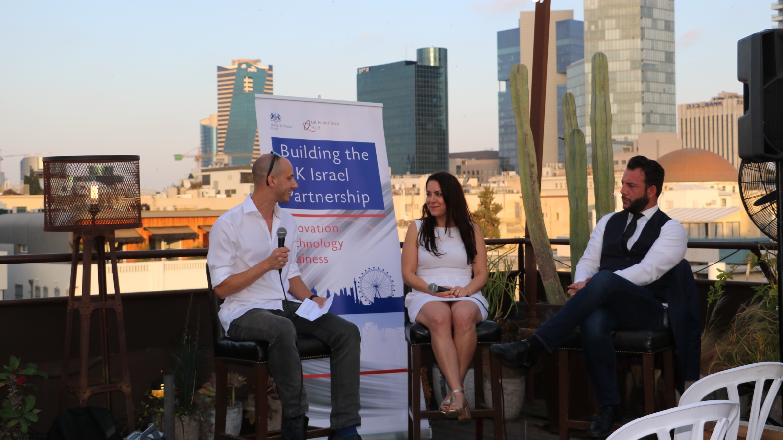 UK Israel Tech Hub at a Northern Health Science Alliance meetup in Tel Aviv. Photo courtesy of British Embassy