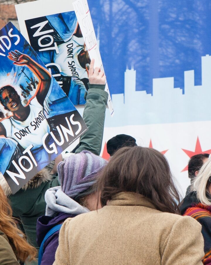 March for Our Lives rally in Chicago, March 24, 2018. Photo by Marie Kanger Born
