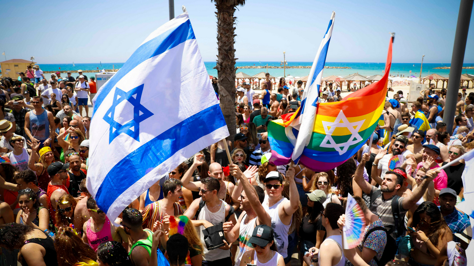 Tel Aviv Pride Parade 2017. Photo by Guy Yechiely