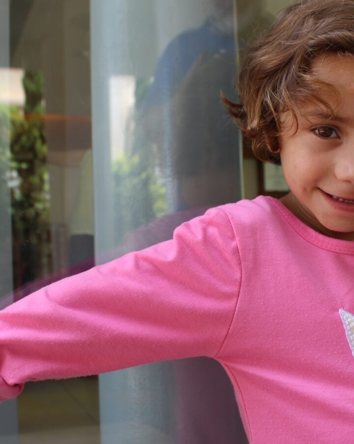 Noorina before her heart surgery at Wolfson Medical Center in Holon. Photo courtesy of Save a Child’s Heart