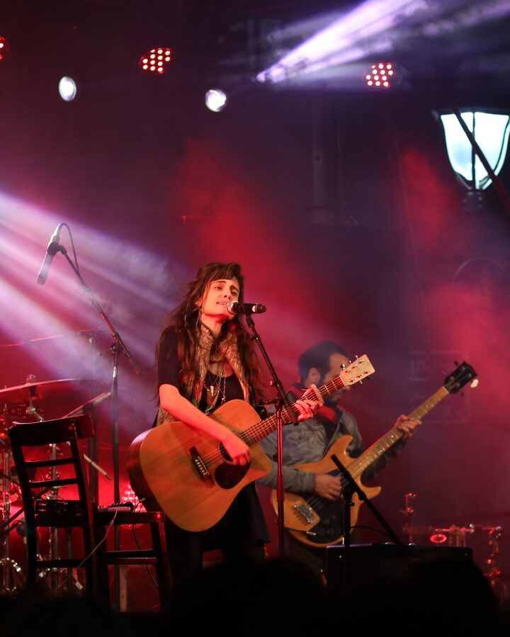 Lola Marsh in concert in Jerusalem. Photo by Maxim Dinshtein/FLASH90