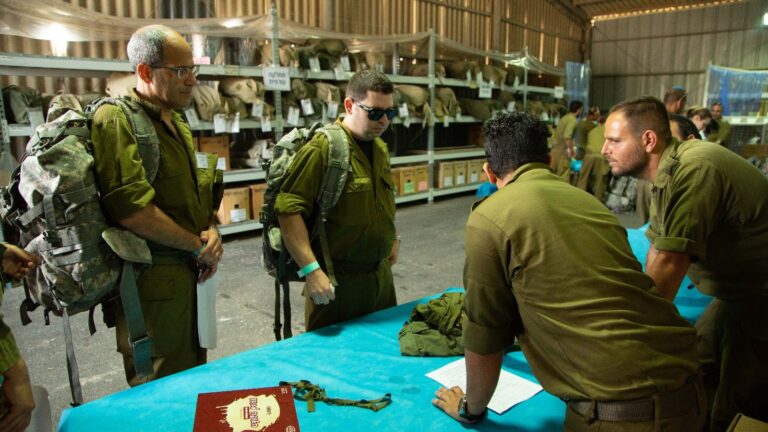 The IDF Medical Corps delegation preparing for the Seism 2018 drill in Romania, October 2018. Photo courtesy of Israeli Embassy in Romania