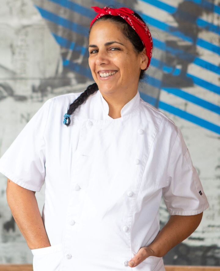 Chef Einat Admony of New York City’s Balaboosta and Taim Falafel. Photo by Maya & Michelle Creative