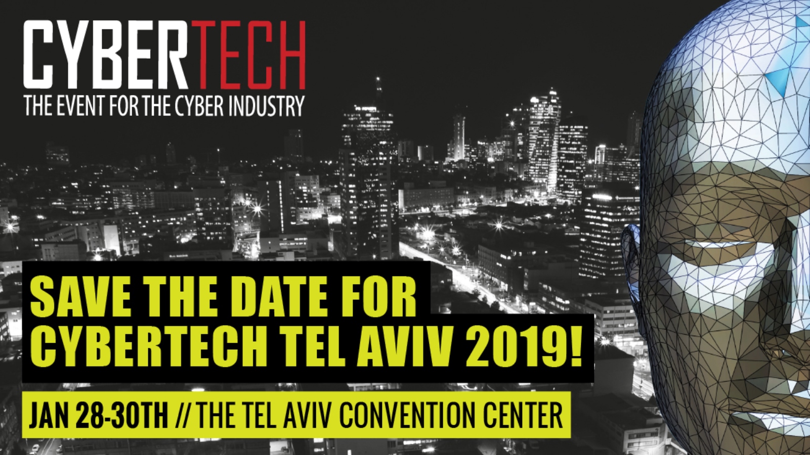 Poster for the sixth annual Cybertech Israel conference. Photo: courtesy