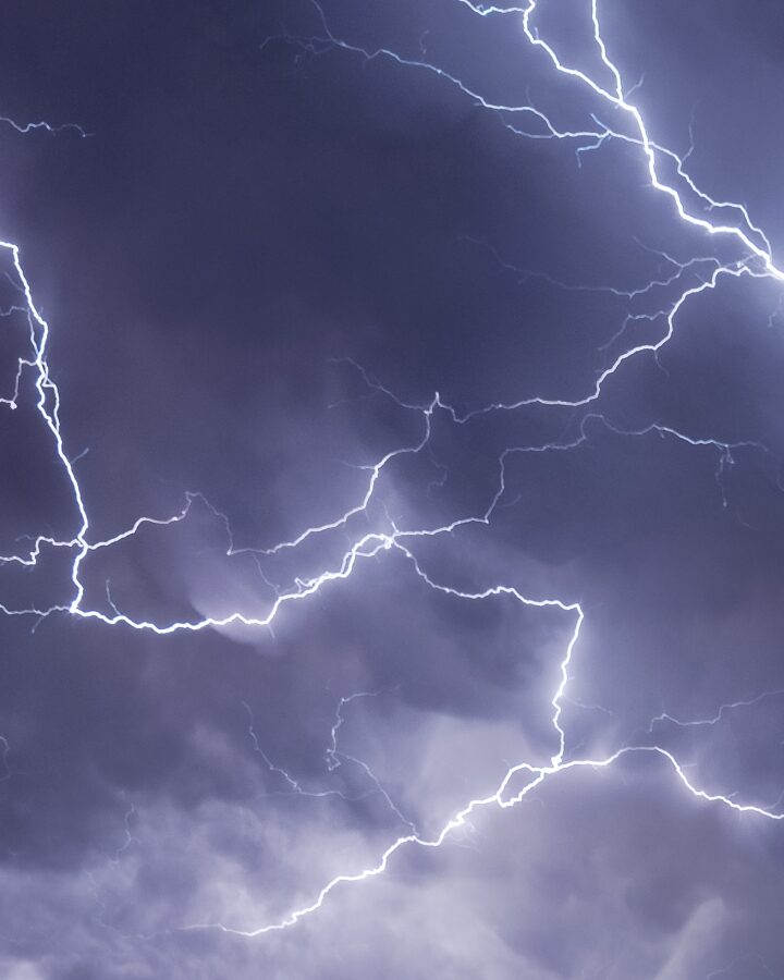Lightning activity generates electromagnetic fields called Schumann Resonances. Photo by Menno van der Haven via shutterstock.com