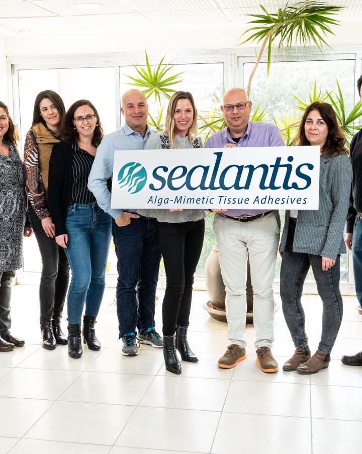 Sealantis team photo by Nitzan Zohar/Technion spokesperson's office