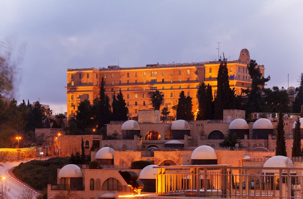 King David Hotel in Jerusalem. Photo by Shutterstock