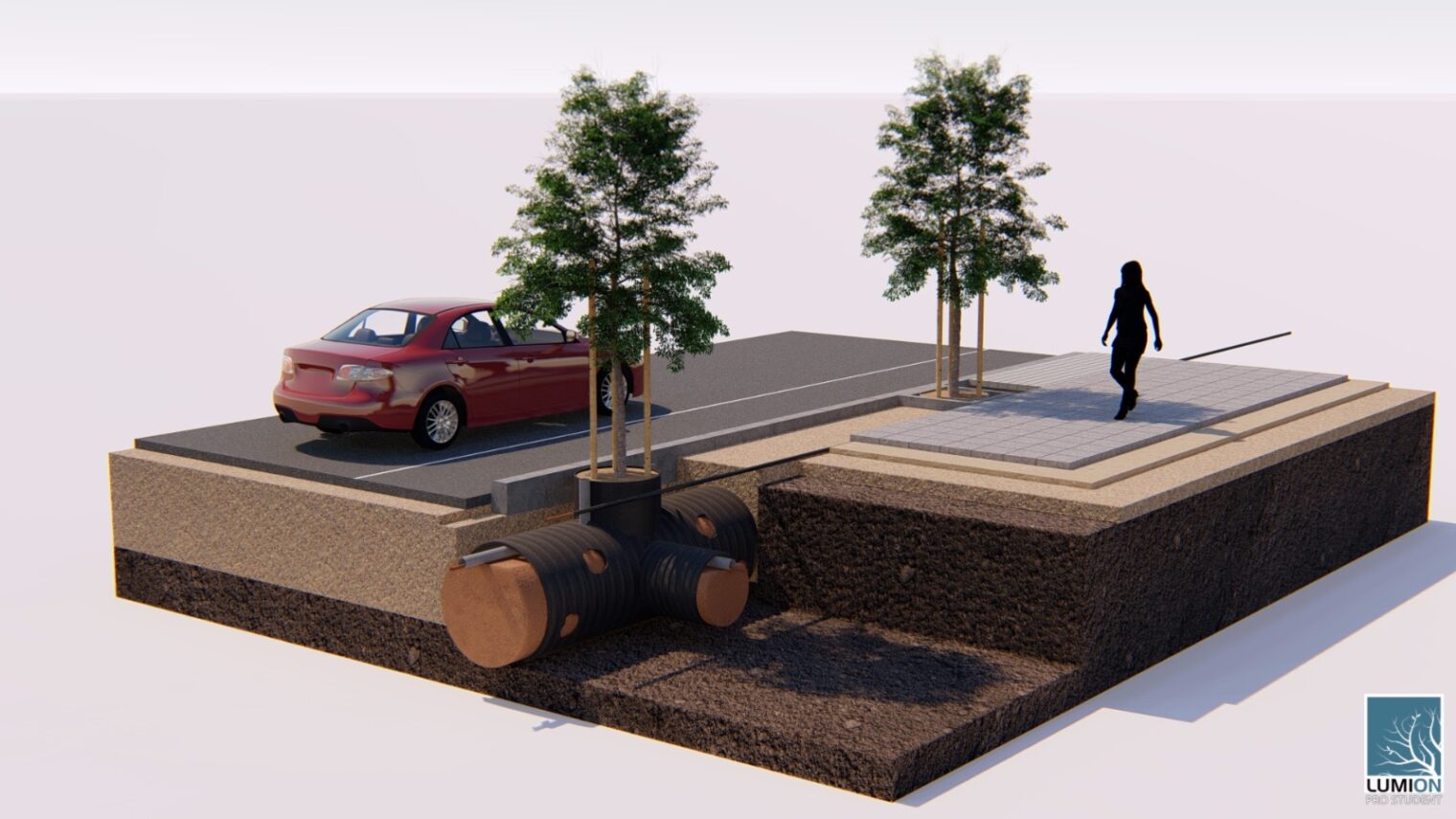 TreeTube develops and distributes innovative products and solutions for urban greening. Photo courtesy of FrizWeed