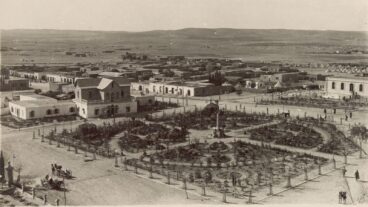 Beersheva aerial view in 1917. Photo courtesy of American Colony - Matson Archive/US Library of Congress