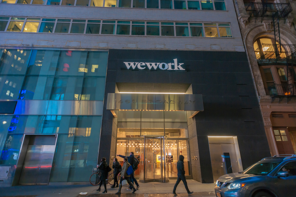 Israeli co-working space giant WeWork is one of 506 Israeli companies based in New York. Photo by Shutterstock