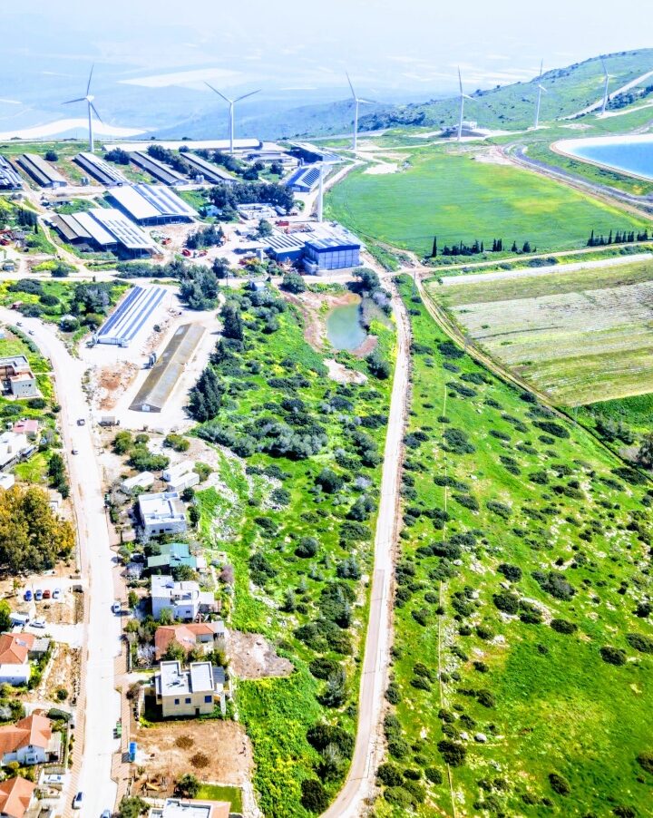 Fsight Energy’s decentralized distributed energy pilot project at Kibbutz Ma’aleh Gilboa. Photo: courtesy