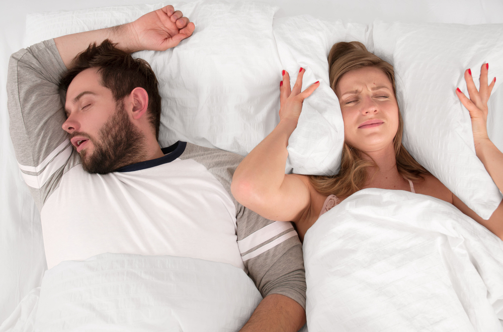 Sleep apnea causes fatigue and sleepiness in sufferers and their sleeping partners. Photo by Dmytro Flisak via Shutterstock.com