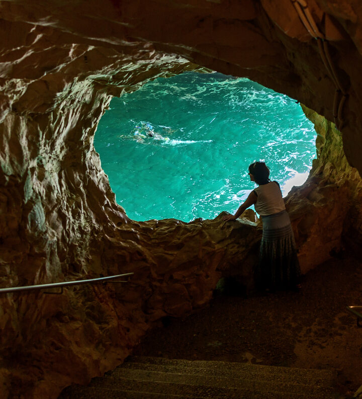 The grottos at Rosh Hanikra. Photo by Shutterstock