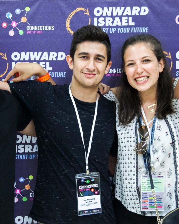 Participants meet up at Onward Israel’s summer Connections event. Photo: courtesy
